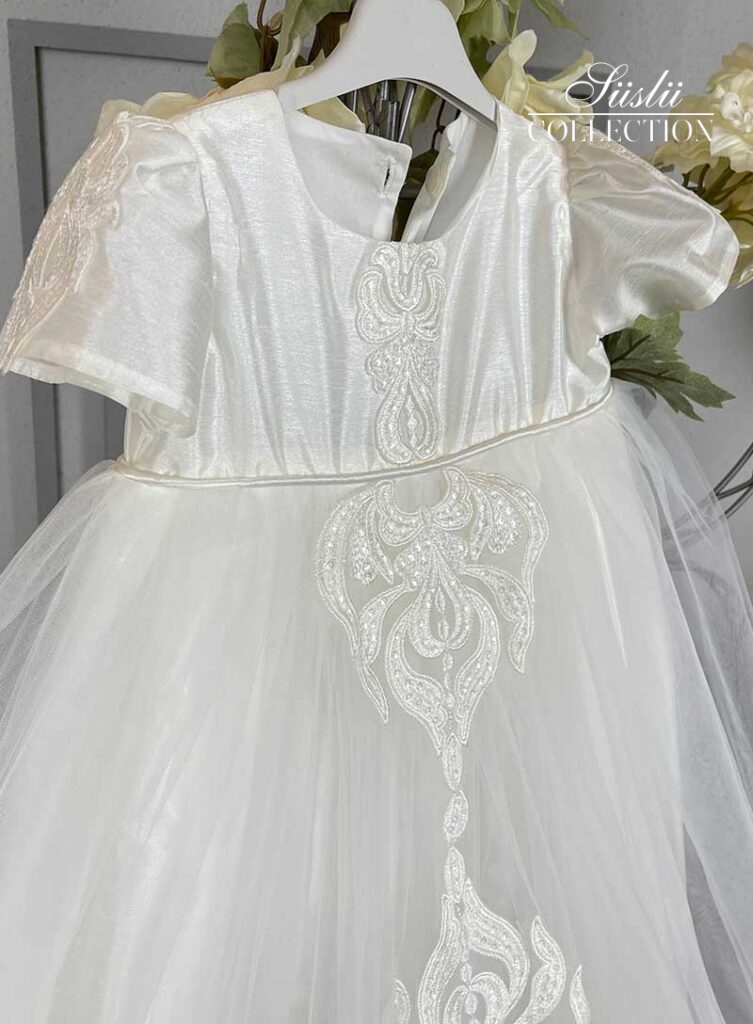 bead embroidered tulle baptism dress02