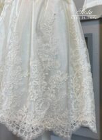 gupur dantelli Kiz cocuk vaftiz kiyafeti 0001