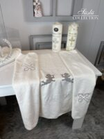 angel embroidered baptism towel 01