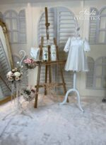 bib collar embroidered girl baptism dress 04