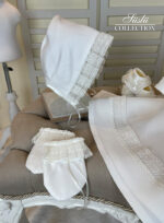 cordonet embroidered baptism gown girl baptism gown 03