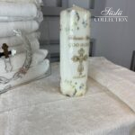gold detailed baptism candle 03