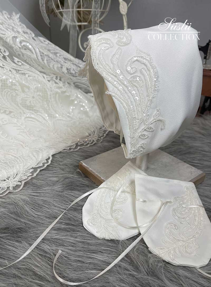 intense lace christening gown girl christening gown 03