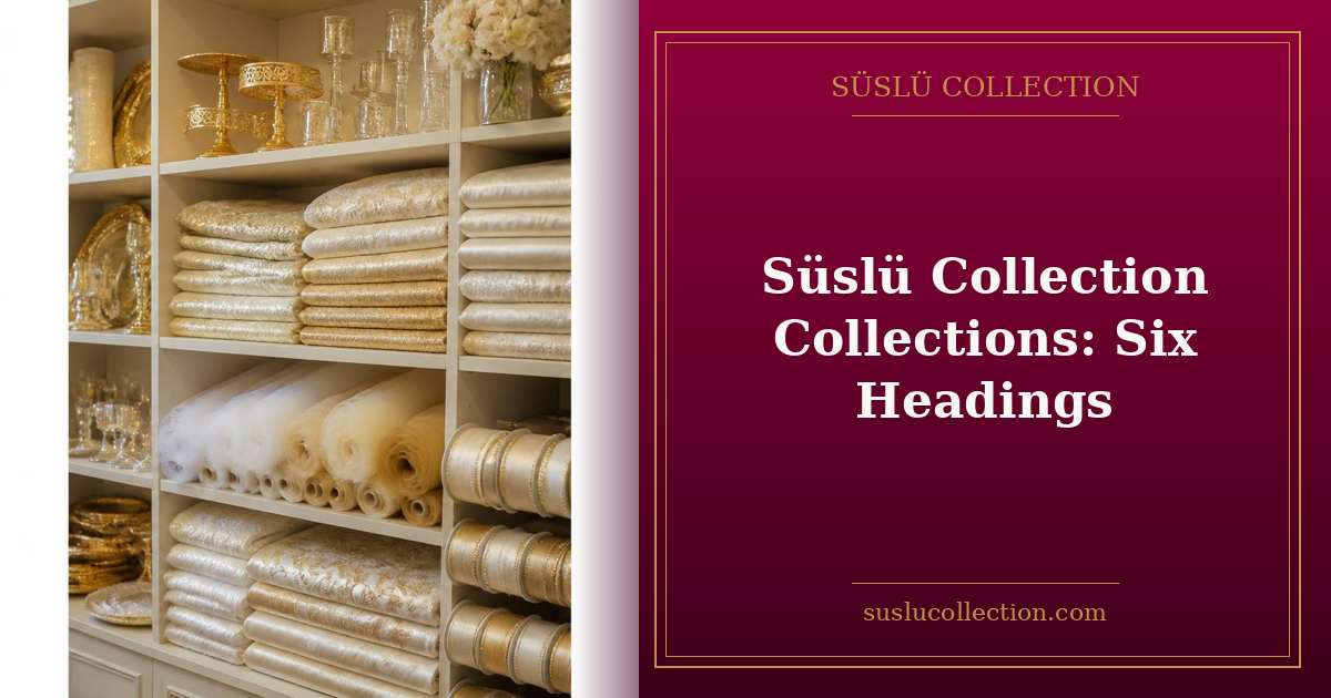 Süslü Collection Collections: Six Headings