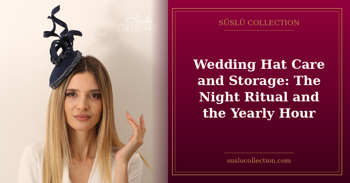 Wedding Hat Care and Storage: The Night Ritual and the Yearly Hour