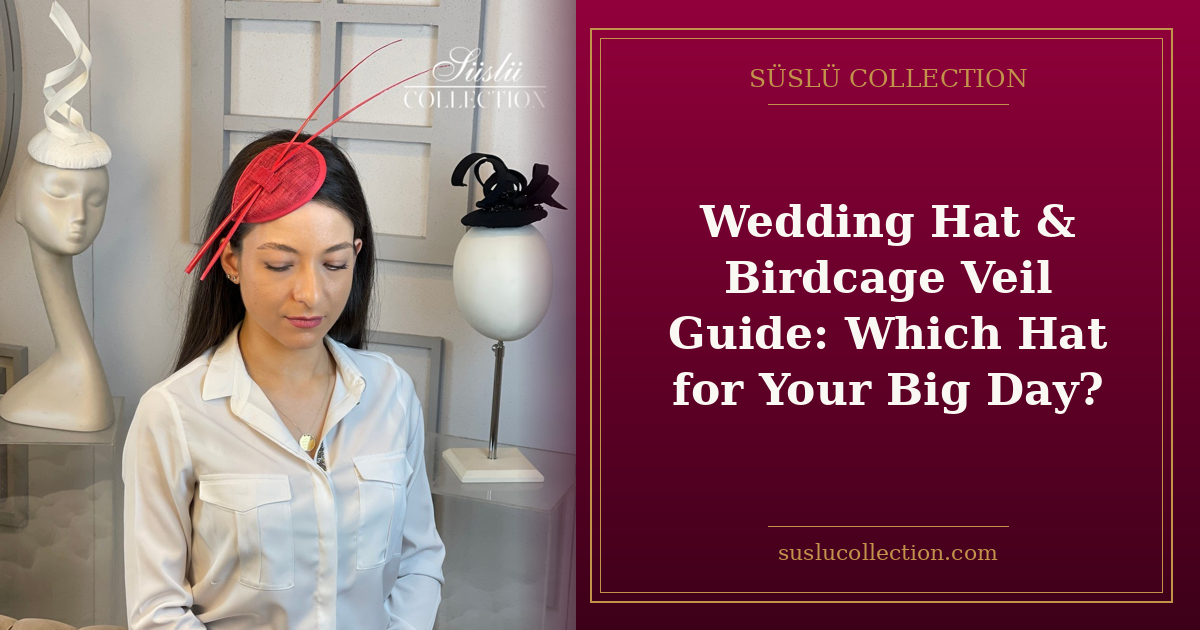 Wedding Hat & Birdcage Veil Guide: Which Hat for Your Big Day?
