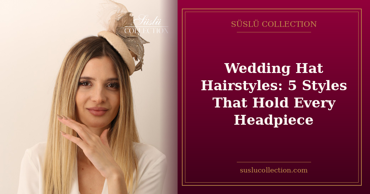 Wedding Hat Hairstyles: 5 Styles That Hold Every Headpiece